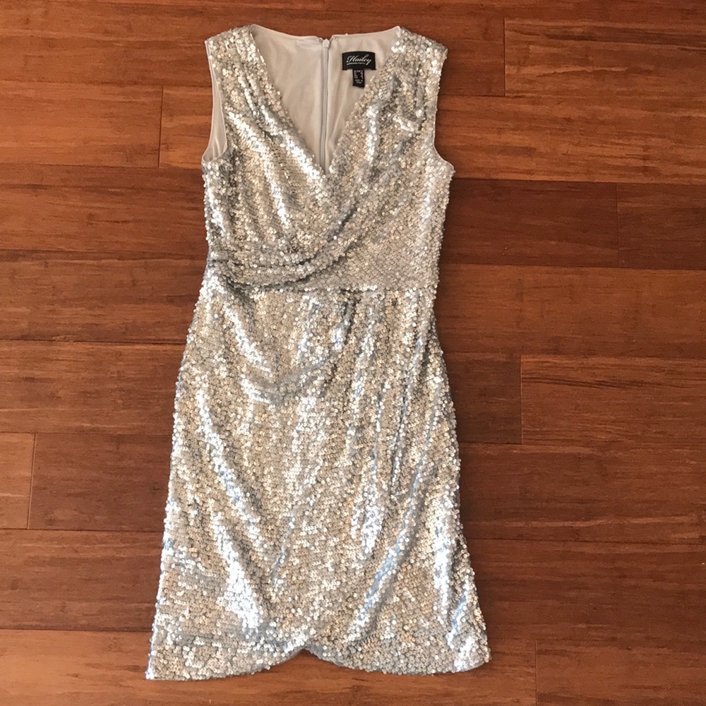 COPY - Adrianna Papell sequin dress